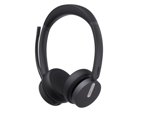 Yealink BH70 Bluetooth Wireless Stereo Headset Teams USB-A, Microsoft Teams & UC Certified, 3-Mic Noise Cancellation, 35 Hours Talk Time