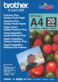 Brother A4 Premium Plus Gloss Paper (20 Sheets) - 260GSM