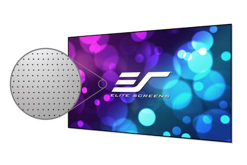 110 FixedFrame 169 PROJECTOR SCREEN EDGE FREE ULTRA THINVE LVET TAPE-AEON CINE GREY 3D