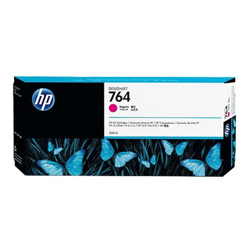 HP 764 300-ML Magenta INK CARTRIDGE C1Q14A FOR T3500