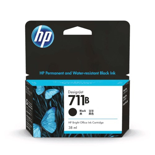 HP 711B 38ML Black INK