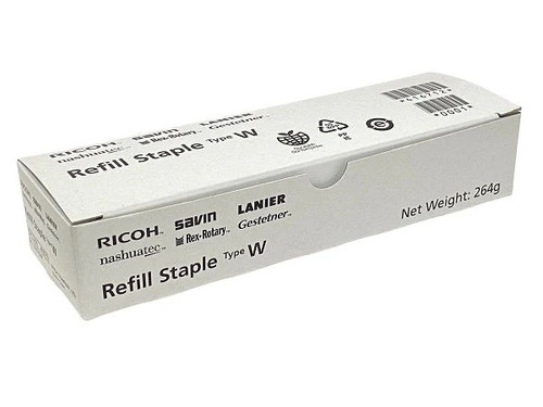 STAPLE REFILL TYPE W 8000 PAGE YIELD FOR MPC4503 & MPC5503