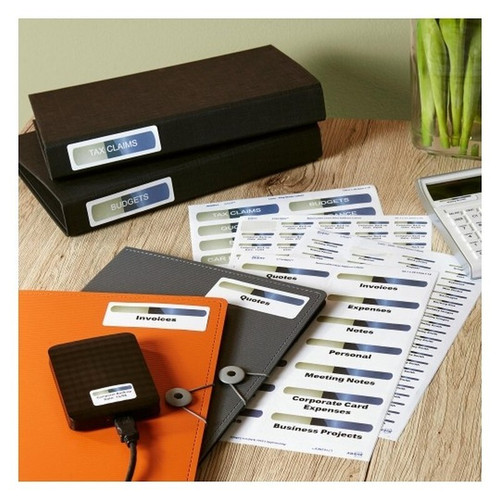 Avery Removable Multi-purpose Labels for Laser, Inkjet Printers, 99.1 x 38.1 mm, 350 Labels (959046 / L7163)