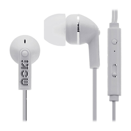 Moki Noise Iso Earbuds Mic White