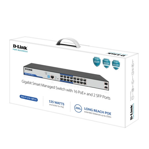 D-Link DGS-F1210-18PS-E Switch
