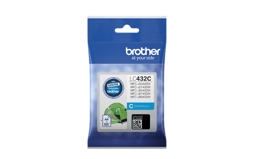 Brother LC-432 Cyan Ink Cartridge