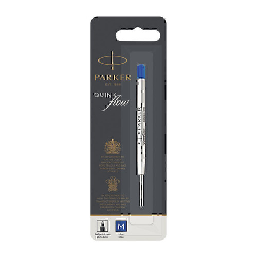 Parker Quinkflow Ballpoint Refill Medium Blue