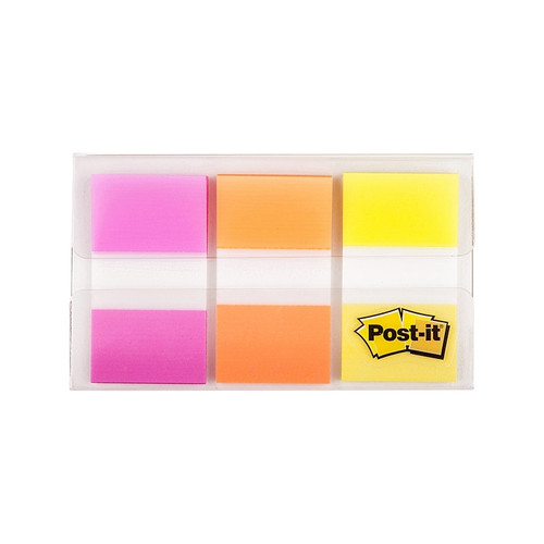 Post-It Flags 680-OLP 23.8mm OTG Dispenser Pk6