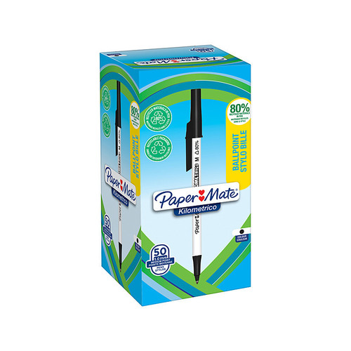 Paper Mate Kilometrico BP Black Box 50