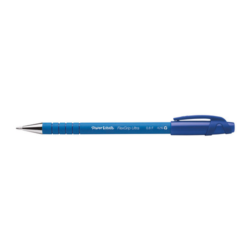 Paper Mate Flex Grip BP 0.8mm Blue Box 12