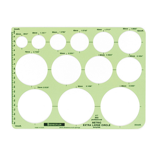 Staedtler Template Circle Extra Large