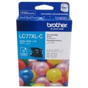 Brother LC-77XL Extra High Yield Cyan Cartridge - 1,200 pages