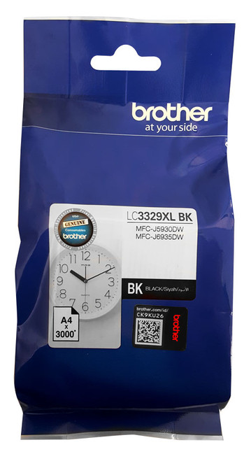 Brother LC3329XL Black Ink Cartridge - 3,000 pages
