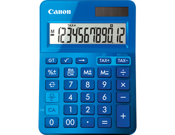 Canon LS-123MBL Calculator - Mettalic Blue