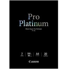 Canon Photo Paper Pro Platinum  A3  20 Sheets - 300gsm