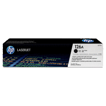 HP LaserJet CP1025 126A Black Toner Cartridge CE310A - 1,200 pages