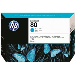 HP No. 80 Cyan Ink Cartridge