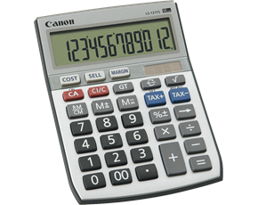 Canon LS-121TS Calculator