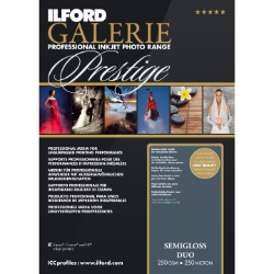 Ilford GALERIE Semigloss Duo (250gsm) A3+ 25 Sheets