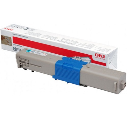 Oki C301/321 Cyan Toner Cartridge - 1,500 pages