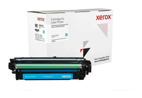 Xerox Everyday HP CE401A Cyan Toner - 6,000 pages