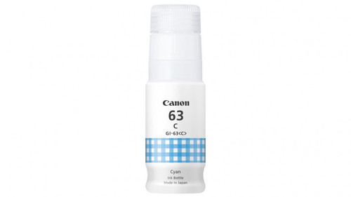 Canon GI63 Cyan Ink Bottle