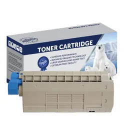 Compatible Oki C712N / C712DN Cyan Toner Cartridge - 11,500 pages