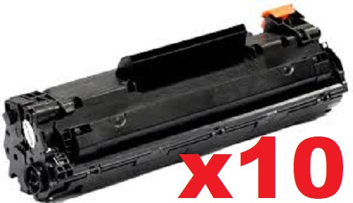 10 x Compatible HP No.83X Black Toner Cartridge - 2,200 pages