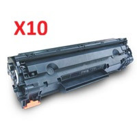 10 x Compatible HP No. 85A Toner Cartridge (CE285A) - 1,600 pages