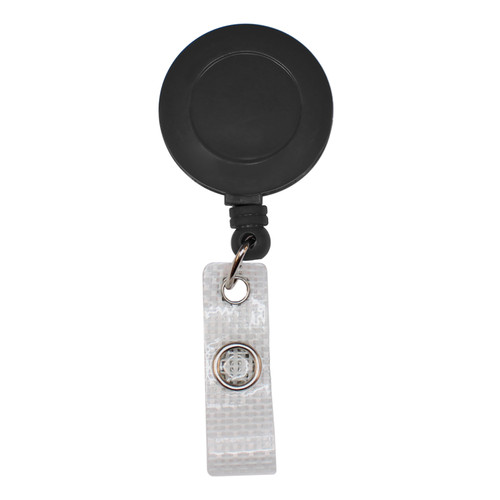 Standard ID Reel (Black) with Card Strap - per 100