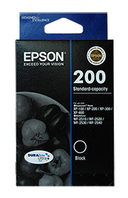 Epson T200 Standard Capacity Black Ink Cartridge - 250 pages