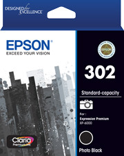 Epson 302 Photo Black Ink Cartridge