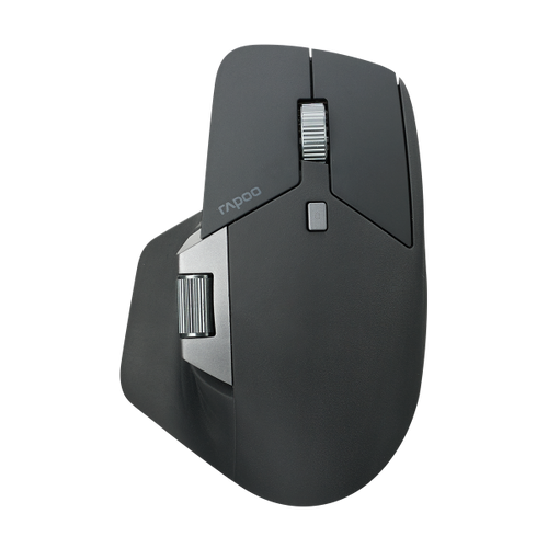 RAPOO MT760L BLACK Multi-mode Wireless Mouse -Switch between Bluetooth 3.0, 5.0 and 2.4G -adjust DPI from 600 to 3200
