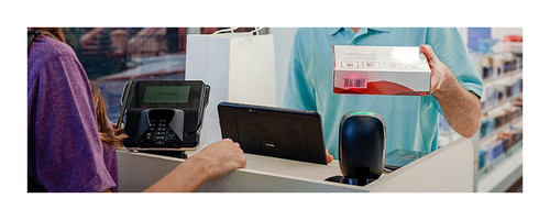 Zebra DS9308 Black Standard Range 1D/2D Presentation Corded Barcode Scanner Kit – Scanner and Shielded USB Cable Included