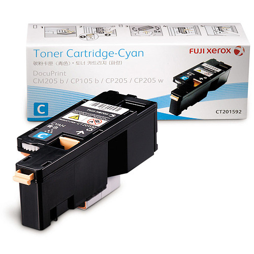 Fuji Xerox DocuPrint CP105B / CP205 / CM205 Cyan Toner Cartridge 1,400 pages