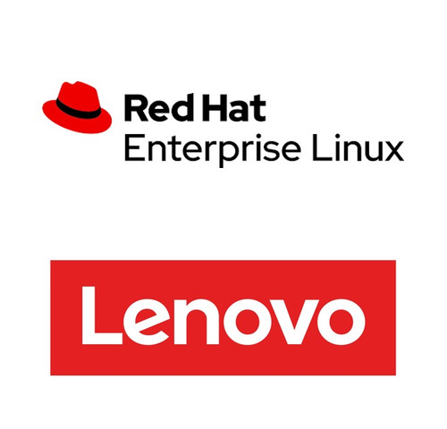 Lenovo -RHEL Server Physical w/up to 4 Virtual Nodes, 2 Skt Standard Subscription w/Lenovo Support 3Yr