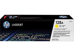 HP CE322A Yellow Toner Cartridge - 1,300 pages