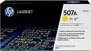 HP 507A (CE402A) Yellow Toner Cartridge - 6,000 pages