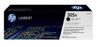 HP 305A Black Toner Cartridge (CE410A) - 2,200 pages