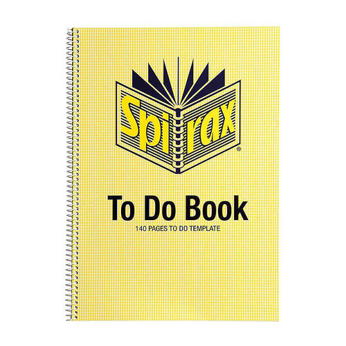 Spirax To Do Book A4 140 Page Pack of 5