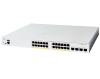 Cisco Catalyst 1200, 24-Port Managed Switch with 24 Gigabit Ethernet PoE+ with 375W Power Budget and 4 SFP Ports