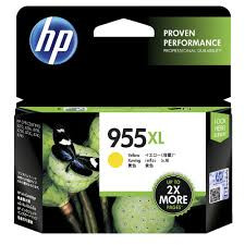 HP #955XL Yellow Ink Cartridge - 1,600 pages