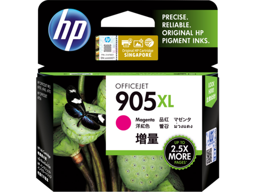 HP #905XL Magenta Ink Cartridge - 825 pages