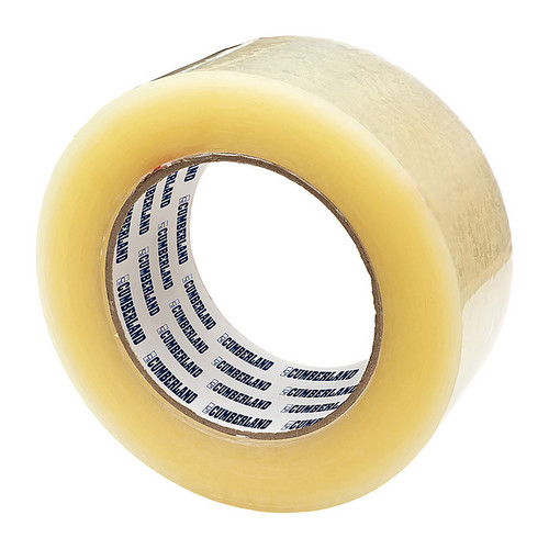 Cumberland Packaging Tape 48mm x 75M Clear Pack of 6 45MIC