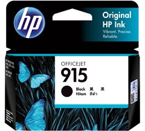 HP 915 Black Ink Cartridge - 300 pages