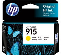 HP 915 Yellow Ink Cartridge  - 315 pages