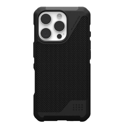 UAG Metropolis LT Magsafe Apple iPhone 16 Pro Max (6.9') Rugged Case - Kevlar Black (114453113940),18ft. Drop Protection (5.4M),Raised Screen Surround