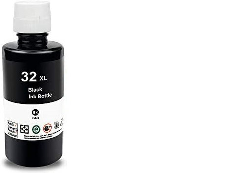 HP #32XL Black Ink Bottle 1VV24AA - 6,000 pages **Compatible**