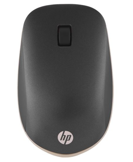 HP 410 Wirelesss Slim Silver Bluetooth 5.0 Mouse 1600 dpi 3 Botton Scroll Wheel Up to 12 months Battery life All Systems Go