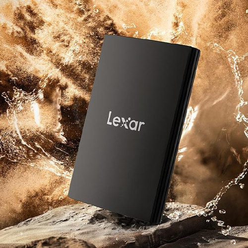 Lexar Armor 700 Portable SSD 2TB , USB , 256-bit AES Encryption , IP66 Water and Dust Resistance, 5 year limited warranty. Black.